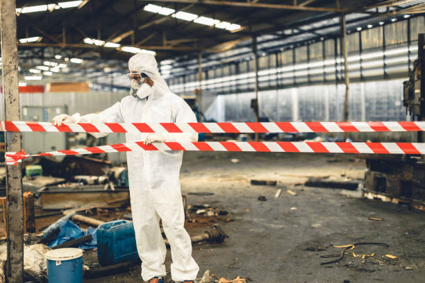 Professional Trauma Scene Cleanup technician working in Wellington, CO